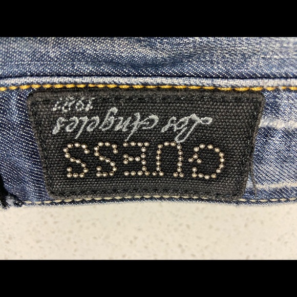 Women’s Guess daredevil jeans 24 stretch boot - Picture 2 of 5